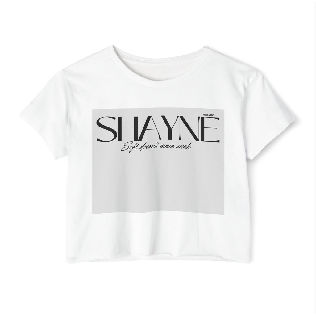 Shayne Crop Top —  Festival Tee