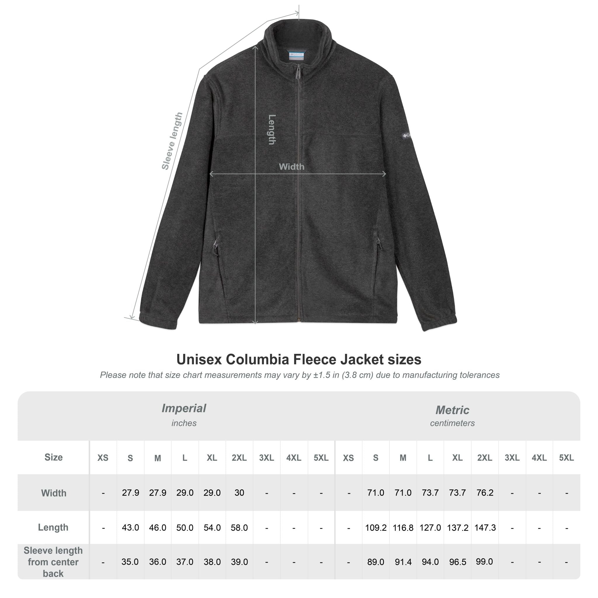 Fleece Jacket 'SHYNE x COLUMBIA' Embroidered